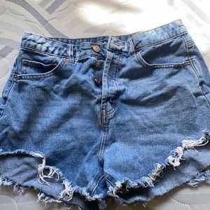 Wild Fable High Waisted Denim Cutoffs